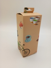 Hanging Tab Artcard Box with Colorful Lifestyle Print