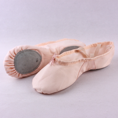 Canvas Split Sole Ballet Shoes