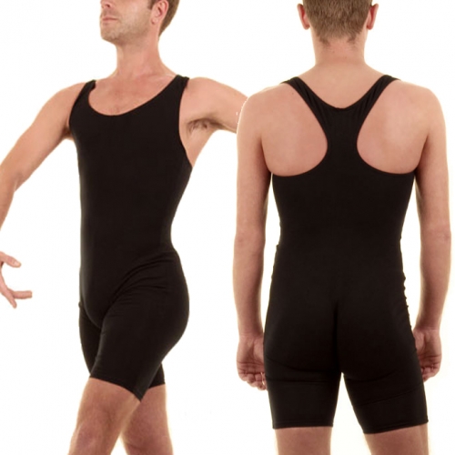 Men's Racer Back Short Tank Unitard