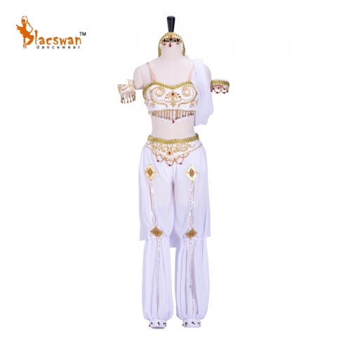 White Arabian Ballet Costume for Role Medora in Le Corsaire