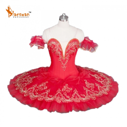 Bright Red Paquita 7th Variation Costume