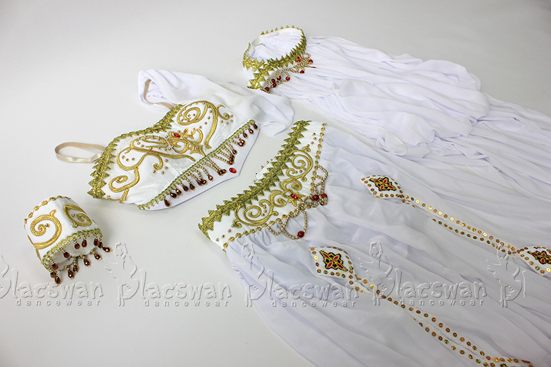 White Arabian Ballet Costume for Medora