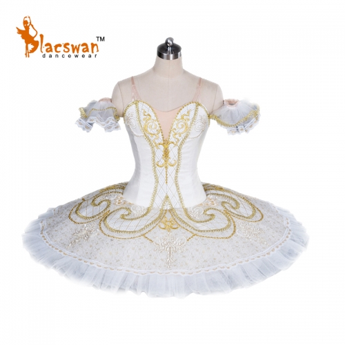 White and Gold Professional Ballet Tutu