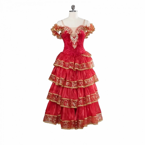 Spanish Style Romanctic Ballet Costume