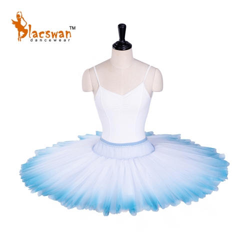 Ombre Blue Pancake Tutu Child