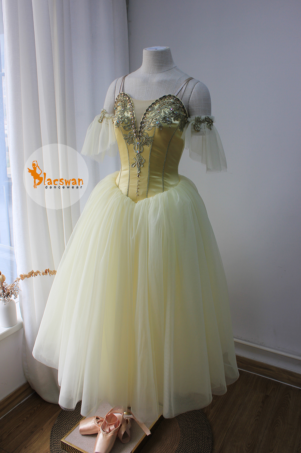 Gold Fairy romantic ballet costumes