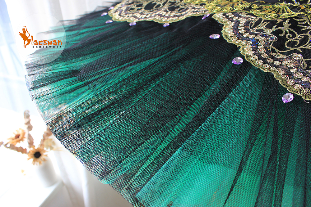 Deep Green Esmeralda Ballet Tutu