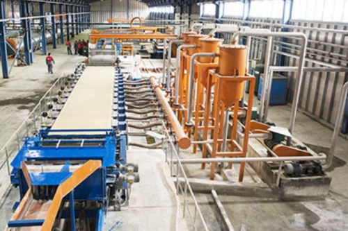2-5 million squre meter paper faced gypsum board production line