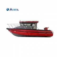 Fishing Ship Aluminium Alloy fishing boat with cabin for sale