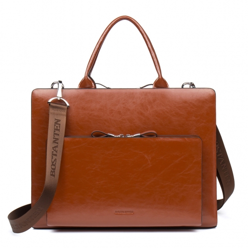 bostanten leather briefcase