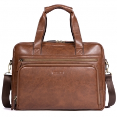 bostanten leather briefcase