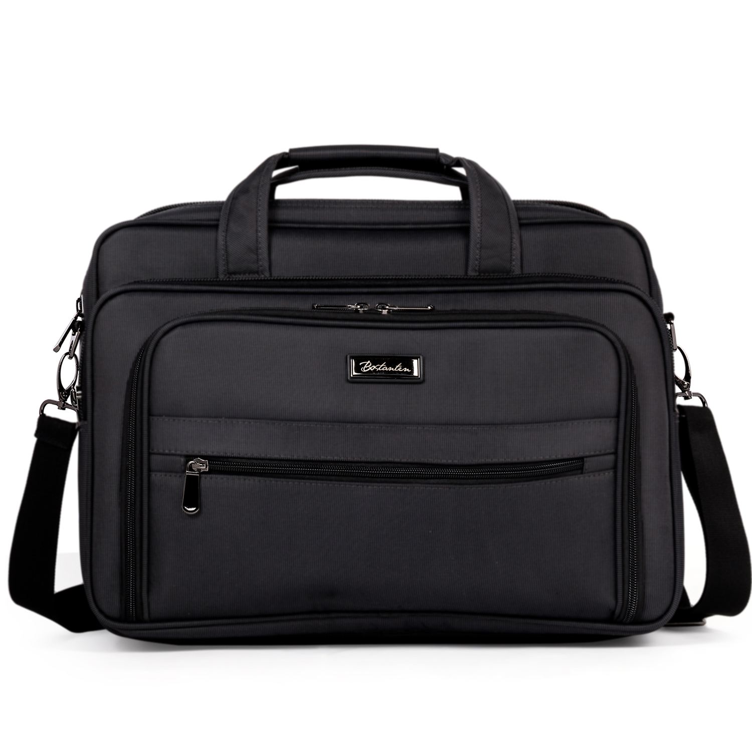 BOSTANTEN Briefcase for Men Laptop Bag 17 inch Water-resistant ...