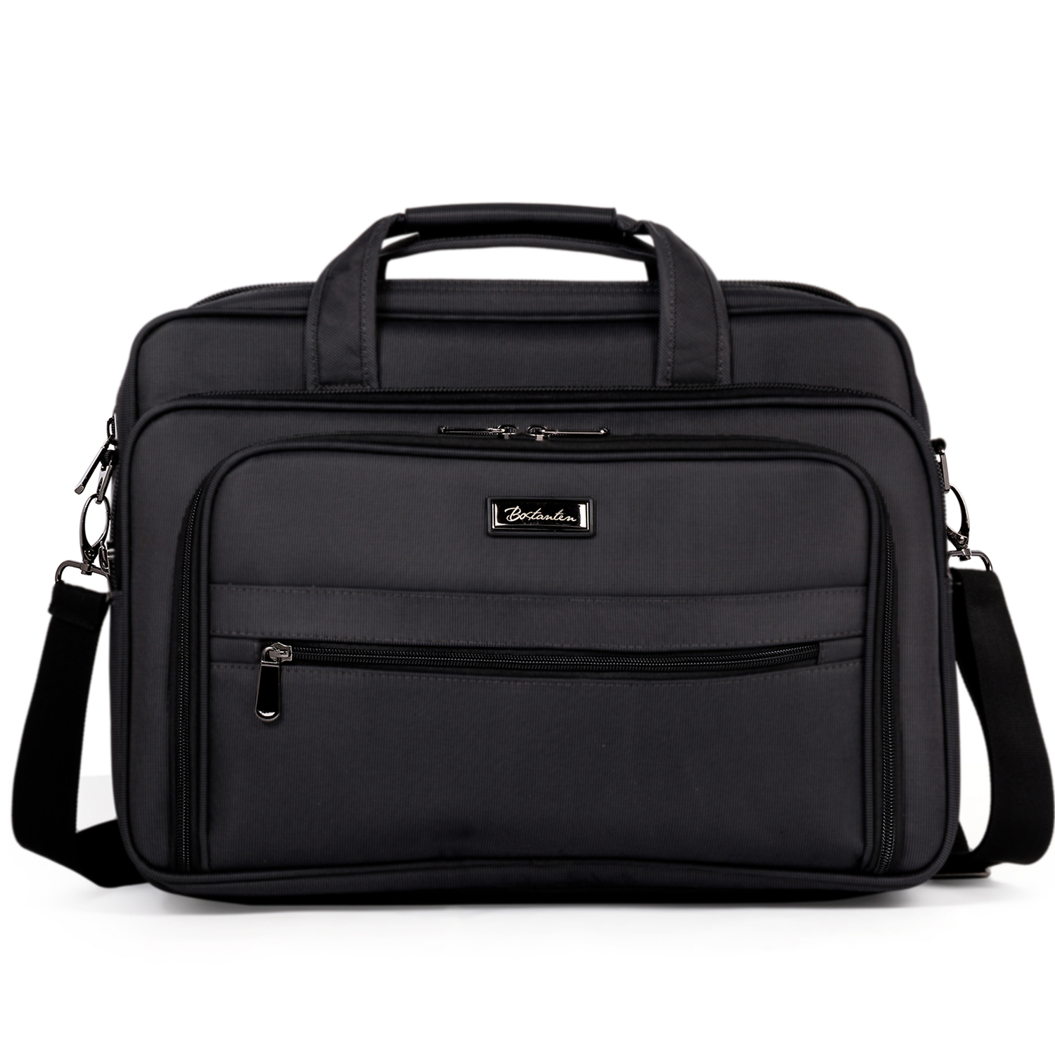 BOSTANTEN Briefcase for Men Laptop Bag 17 inch Waterresistant