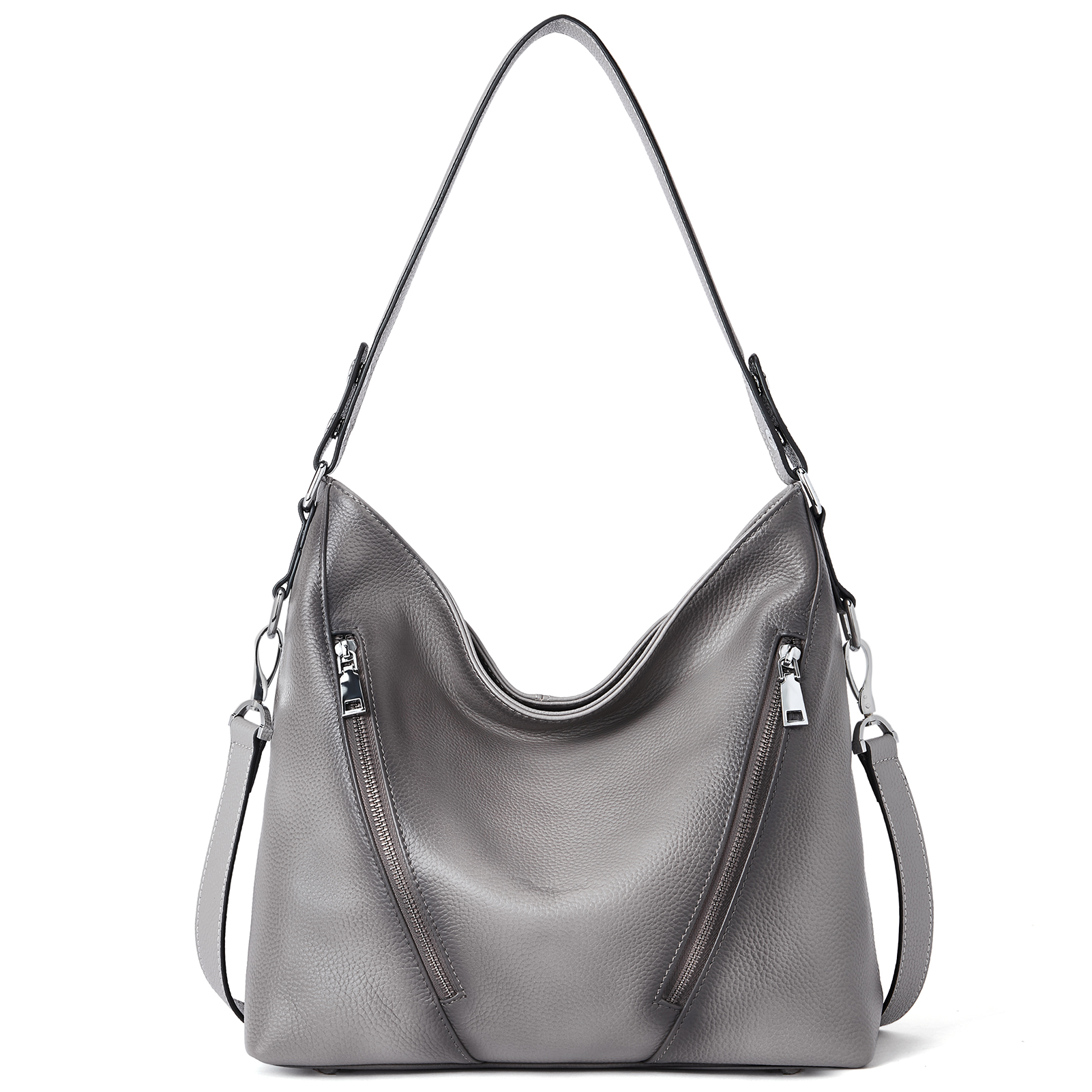 BOSTANTEN Women Leather Handbag Designer Large Hobo Purses Shoulder Bags 