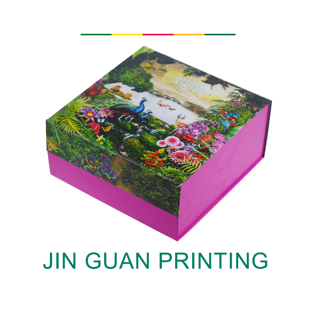 Custom printing packaging folding box for cosmetic