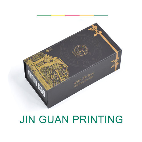 High Quality Printing Black Card Paper Box Custom Design Paper Empty Bottle Luxury Magnet Packaging Perfume Box