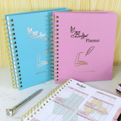 Custom High Quality Black Planner Notebook With Factory Price