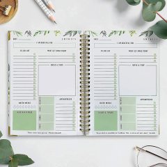  Custom High Quality 2023 2024 Day Weekly Planner Notebook 