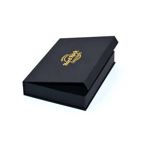 Custom high quality black magnetic gift box