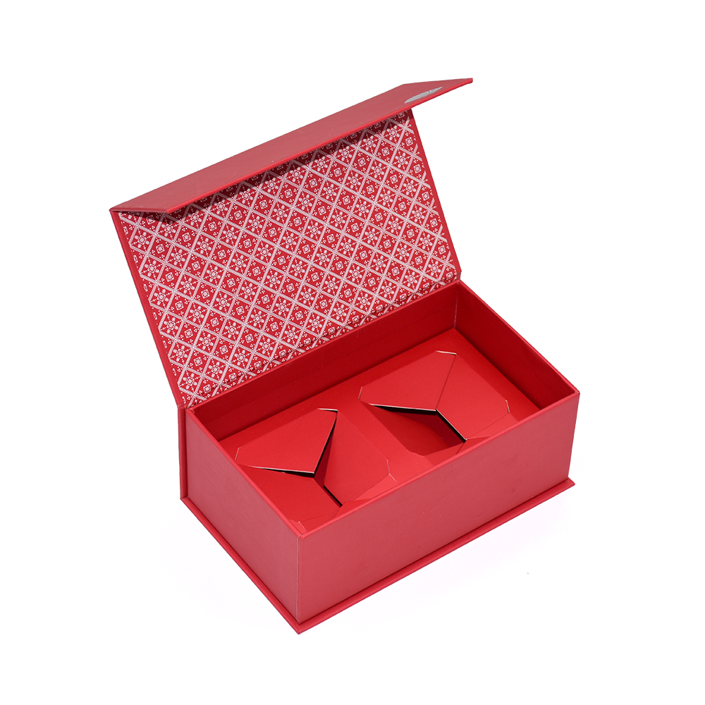 Custom cardboard folding magnetic gift box