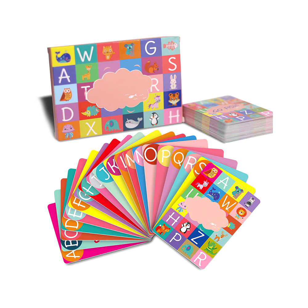 Custom Printing Children Kids Study Learning Word Educational Flash Card Printing Manufacturer