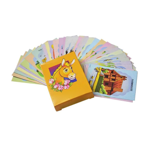 Custom Printing Children Bingo Graphic Memory Trading Paper Board Card Game