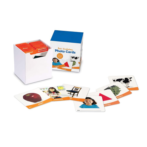 Custom Printing Children Kids Study Learning Word Educational Flash Card Printing Manufacturer