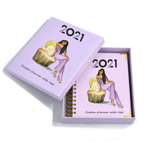 High Quality Printing Full Color Custom Planner Journal Book Printing