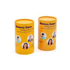 Custom High Quality Paper Cardboard Cylinder Packaging Tube box For Card Game