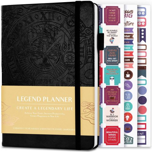 Custom Paper Book Personalized Logo Diary Planner PU Leather Notebook
