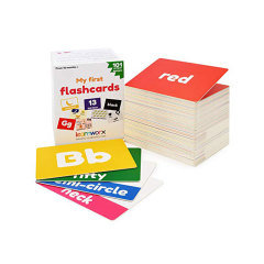 Custom Educational Flash Cards English Vocabulary Words For Kids