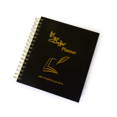 Free Sample Exercise Cheap Black School Notebook Planner
