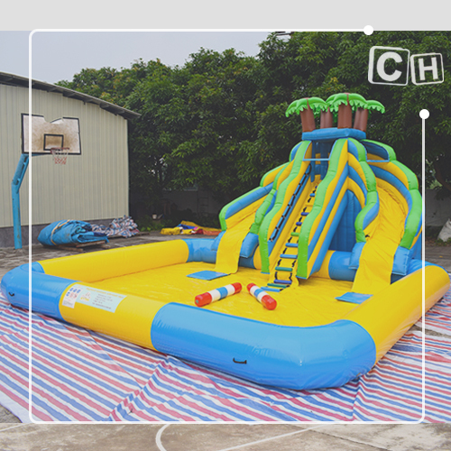inflatable water slide