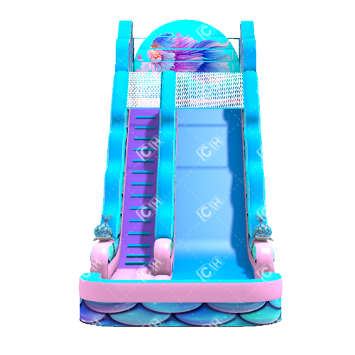 CH Best Price Big Commercial Colorful Slide Arowana Inflatable Water Slide With Pool