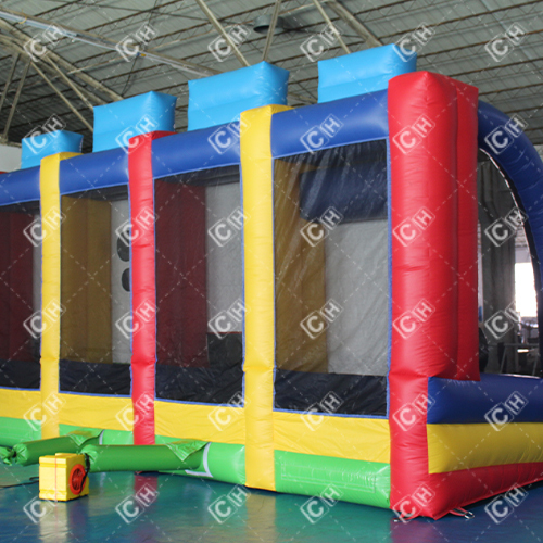 CH Inflatable Basketball Shooting Baseball American Football Goal Combo Inflatable Game For Adults