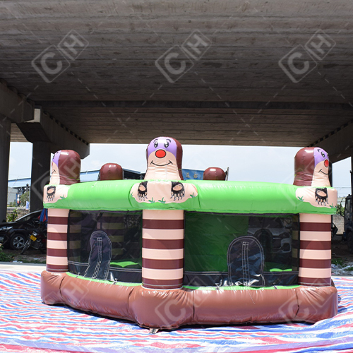 Wholesale Life Size Whack-A-Mole Interactive Sports Games Giant 5M Inflatable Human Whack A Mole Game With Hammers