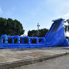Hurricane Color Giant inflatable Water Slide