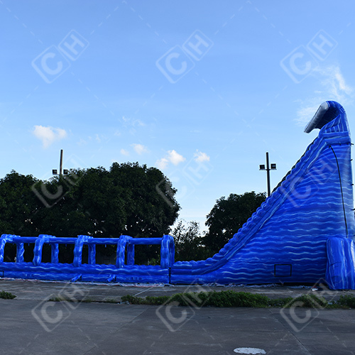 Hurricane Color Giant inflatable Water Slide