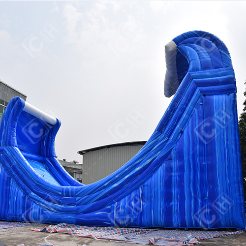CH Customized Inflatable U Climbing Slide For Sale, Outdoor Inflatable Big Slide For Rental