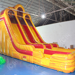 CH Inflatable Giant Water Slide Commercial Adult Huge Pool Inflatable Slide For Sale