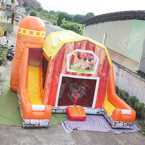CH The Most Popular Inflatable Farm Breeding House Inflatable Boucer Castle