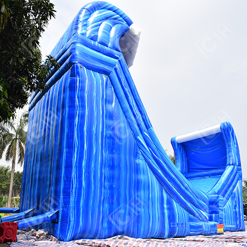 CH Customized Inflatable U Climbing Slide For Sale, Outdoor Inflatable Big Slide For Rental