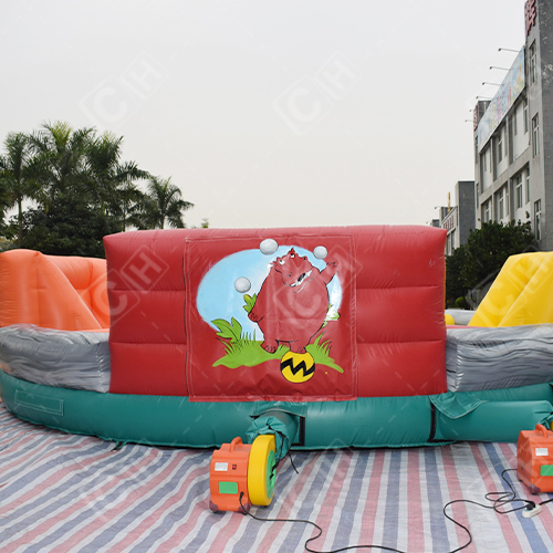 Inflatable Sport Game Hungry Hippo Chow Down Fun Interactive Game Outdoor Crazy Sport Games For Party