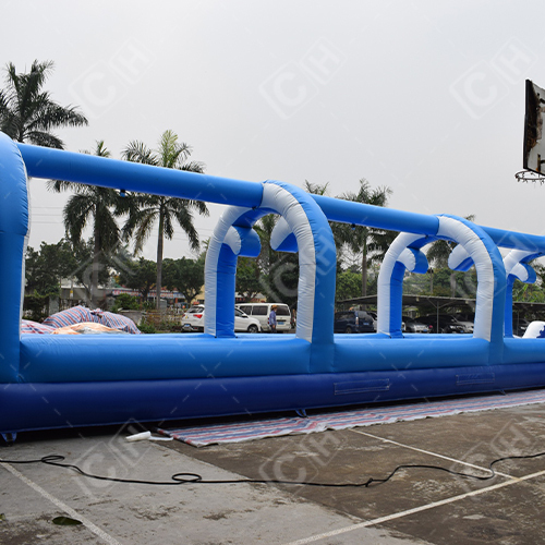 CH High Quality Theme Park Slide Commercial Inflatable Water Park Slide Water Trampoline Slide