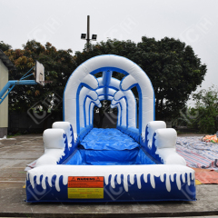 CH High Quality Theme Park Slide Commercial Inflatable Water Park Slide Water Trampoline Slide