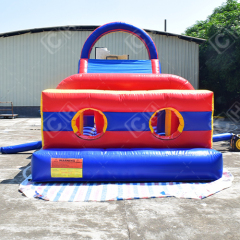 CH Commercial Good Quality Inflatable Obstacle Course With Jumping Bounce House Obstacle Course Combo Dry Slide For Party Business