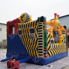 CH Robot Inflatable Combo Bounce House Inflatable Jump Obstacle Bouncer Jumping Castle With Slide Inflatable Combo Bouncer For Sale