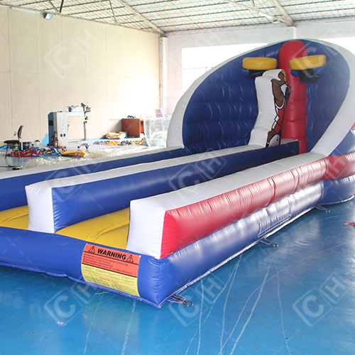 Customized inflatable runway shooting game inflatable two-player interactive game adult inflatable shooting game