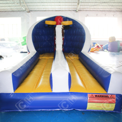 Customized inflatable runway shooting game inflatable two-player interactive game adult inflatable shooting game
