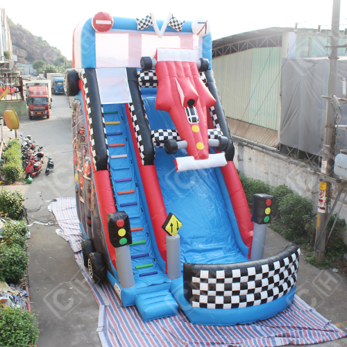 CH High Quality Large Bouncy Jumping Castles Slides Bounce Car Playground Big Commercial Kids Inflatable Slides For Sale